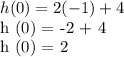 Compare the functions shown below:  which function has the greatest y-intercept?  a. f(x) b. g(x) c. h(x) d. all three functions have the same y-intercept