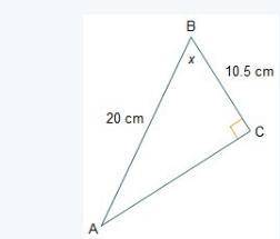 Which approximation is best for measuring the angle ABC?  27.7 ° 31.7 ° 58.3 ° 62.3 °