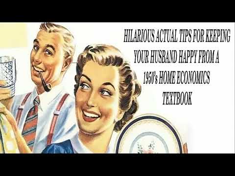 Timeless Tips: How to Properly Care for Your Husband in the 1950s